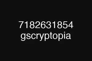 7182631854 gscryptopia